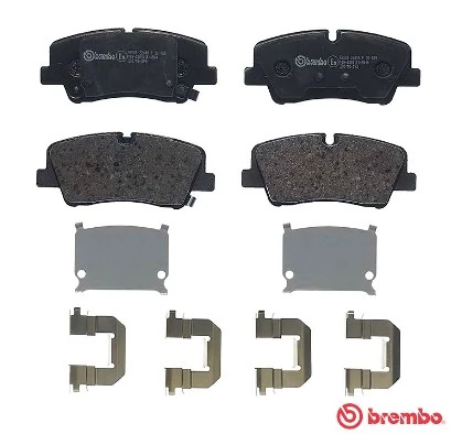 P30089 Brembo Колодки тормозные дисковые комплект