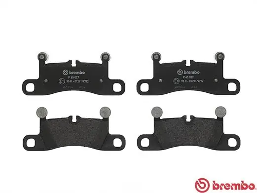 P65027 Brembo Колодки тормозные дисковые комплект