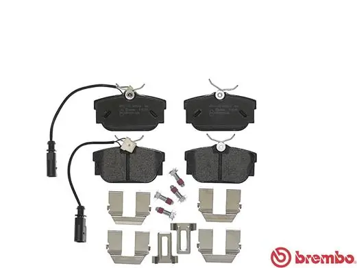 P85059 Brembo Колодки тормозные дисковые комплект