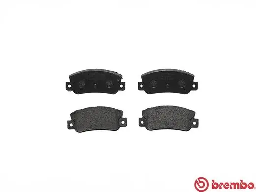 P23032 Brembo Колодки тормозные дисковые комплект