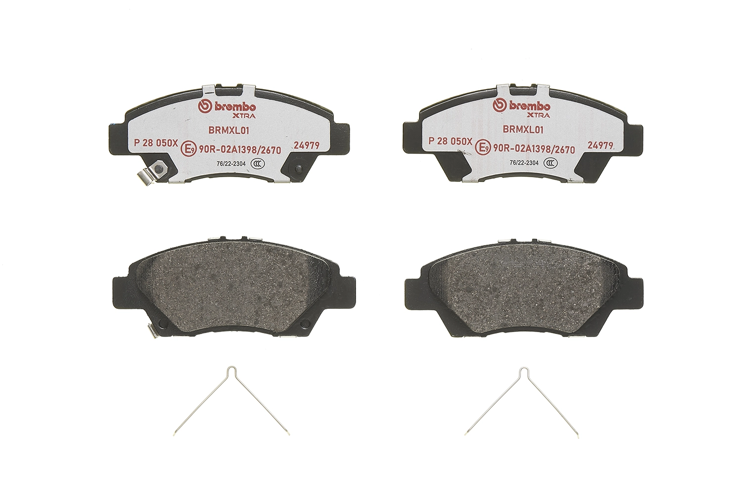 P28050X Brembo Колодки передние