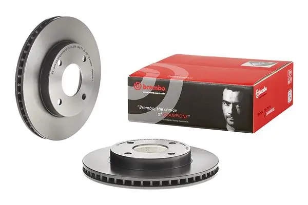 09B52611 Brembo Диск тормозной передний