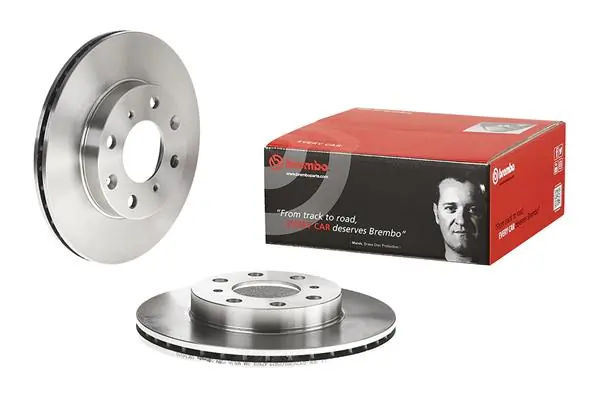 09C14510 Brembo Диск тормозной передний