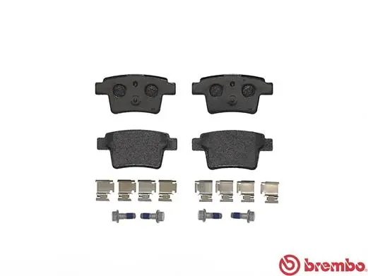 P24063 Brembo Колодки тормозные дисковые комплект