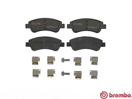 P61066 Brembo Колодки передние