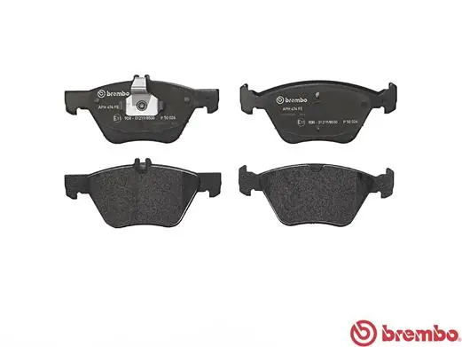 P50026 Brembo Колодки передние