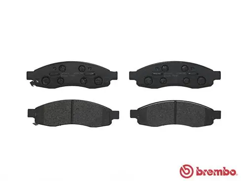 P58001 Brembo Колодки передние