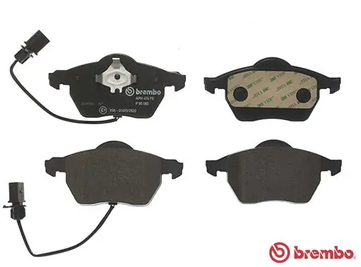 P85085 Brembo Колодки передние