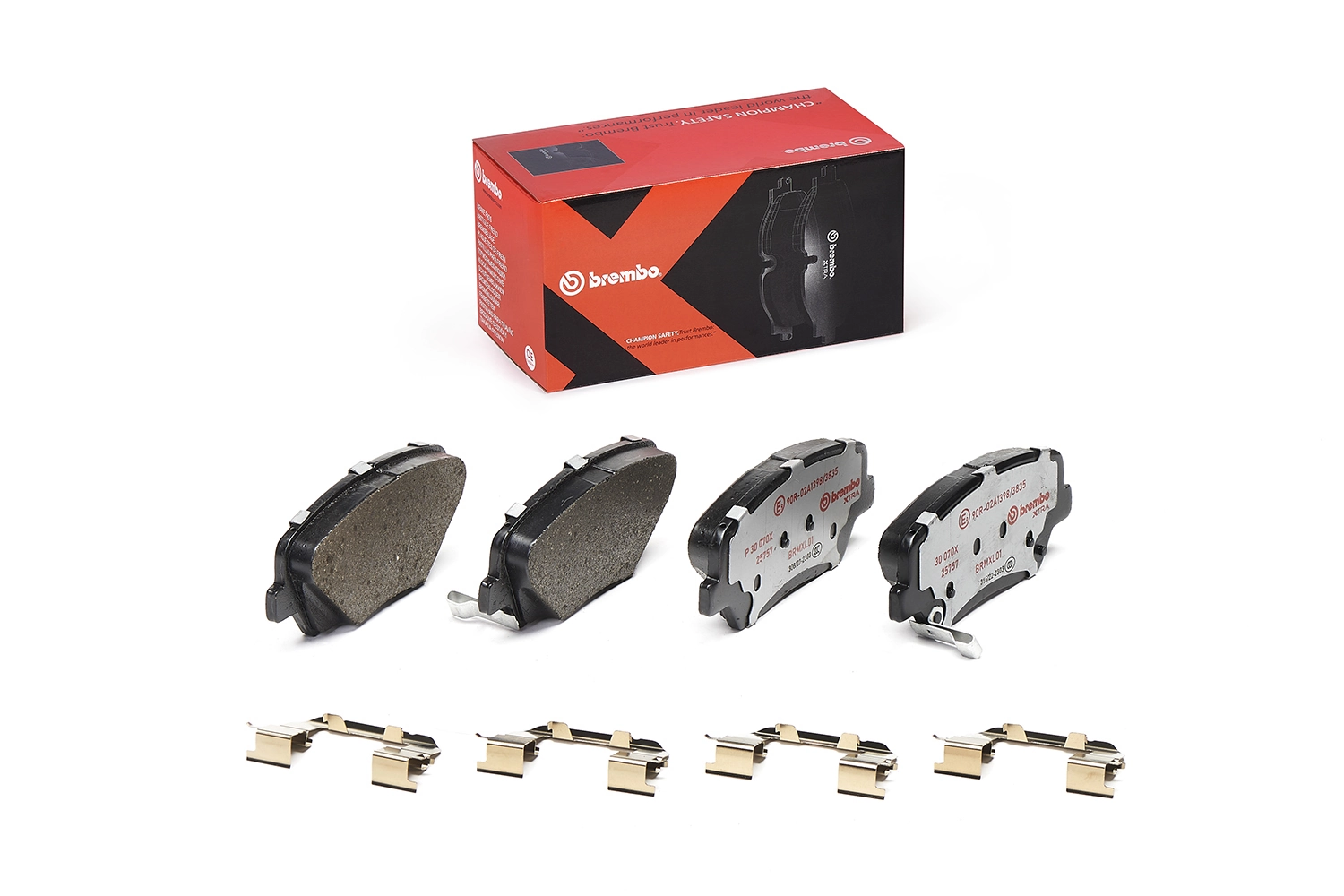 P30070X Brembo Колодки передние