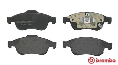 P23165 Brembo Колодки передние