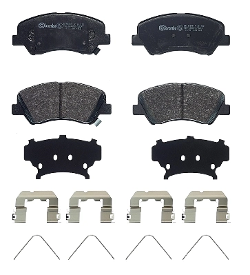 P30122 Brembo Колодки передние