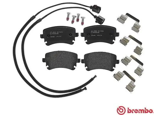 P85064 Brembo Колодки тормозные дисковые комплект