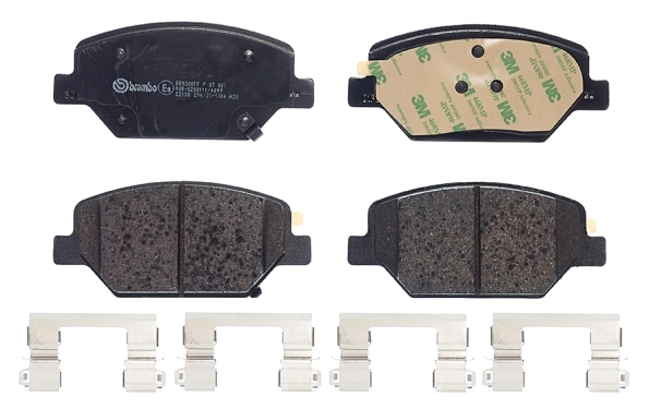 P07007 Brembo Колодки передние