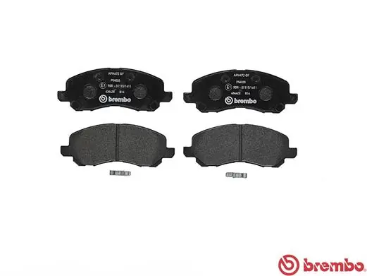 P54030 Brembo Колодки передние