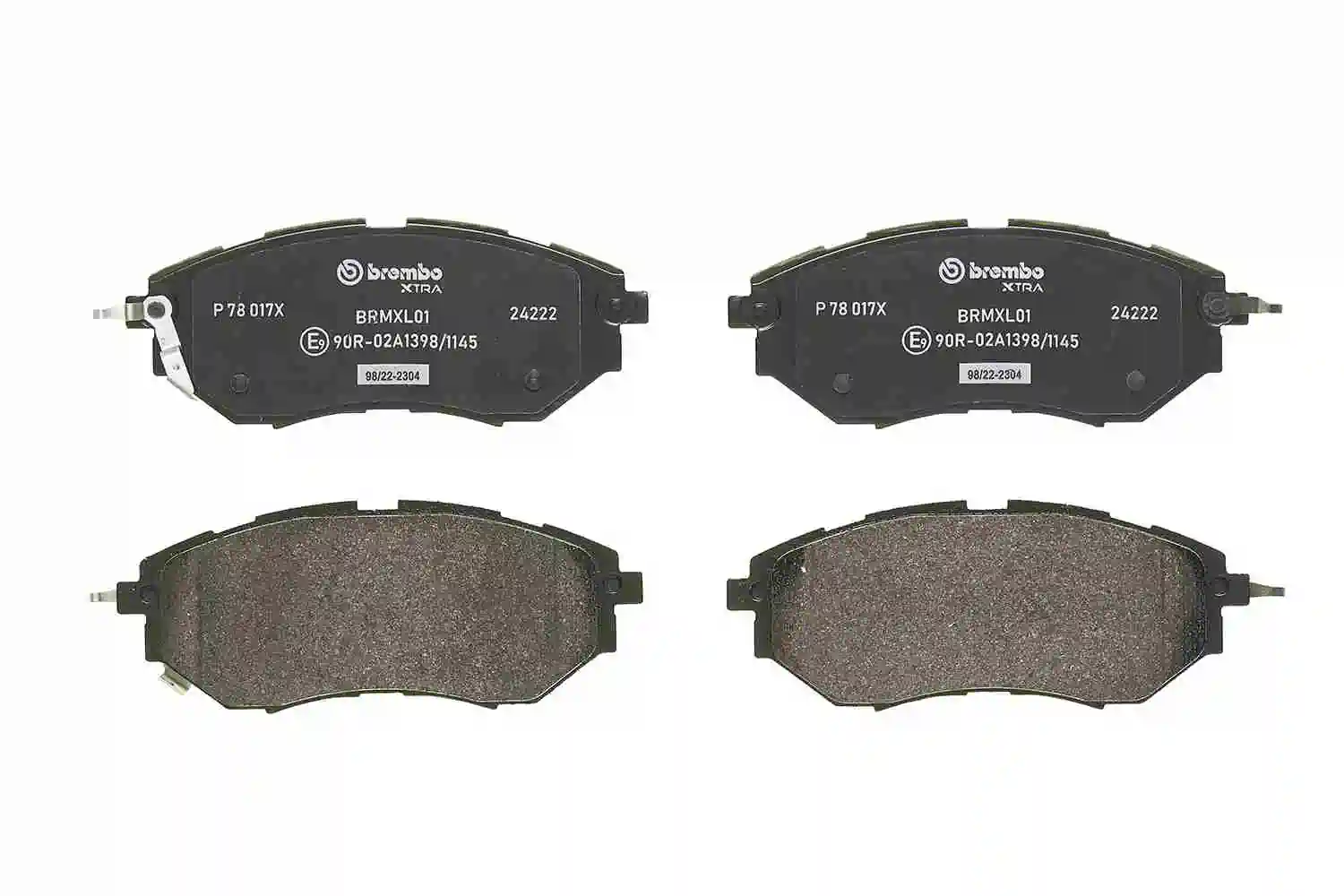 P78017X Brembo Колодки передние