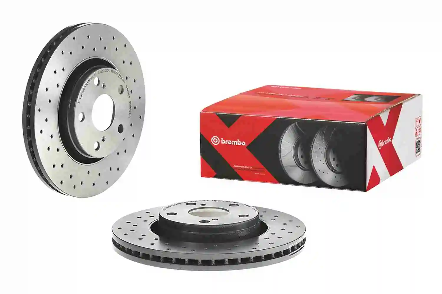 09B0431X Brembo Диск тормозной передний