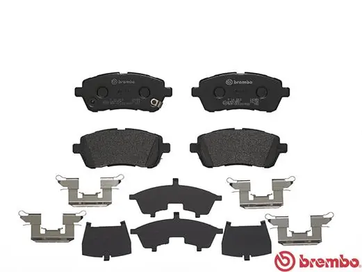 P16013 Brembo Колодки передние