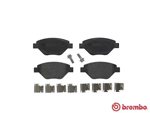 P68031 Brembo Колодки передние