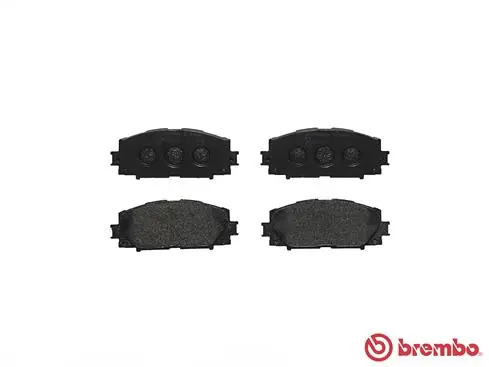 P83106 Brembo Колодки передние