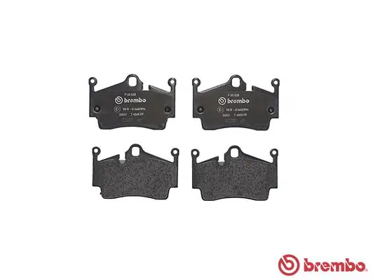 P65028 Brembo Колодки тормозные дисковые комплект
