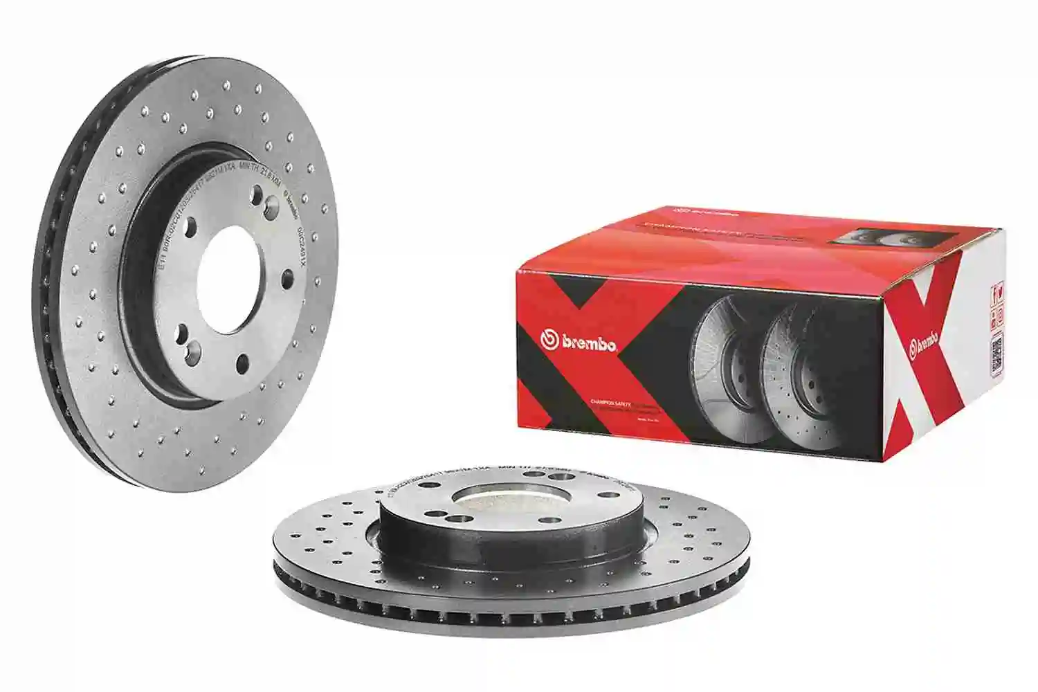 09C2491X Brembo Диск тормозной передний