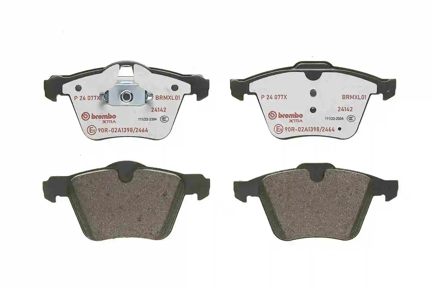 P24077X Brembo Колодки передние