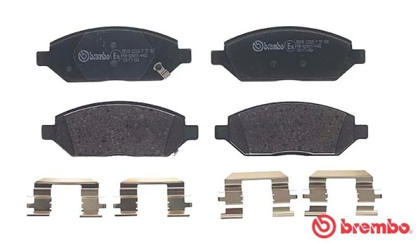 P59088 Brembo Колодки передние