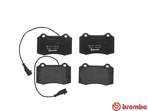 P23074 Brembo Колодки передние