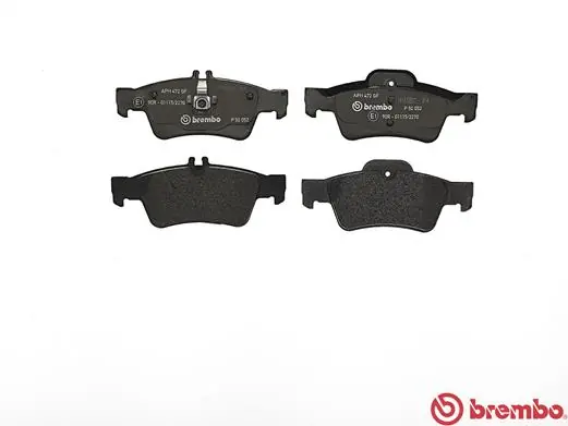 P50052 Brembo Колодки тормозные дисковые комплект