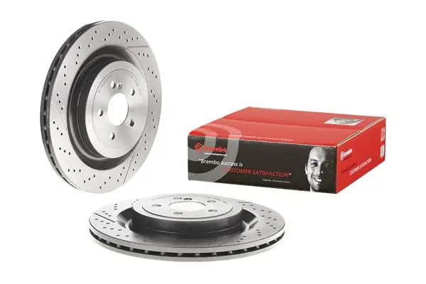 09B87911 Brembo Диск тормозной передний