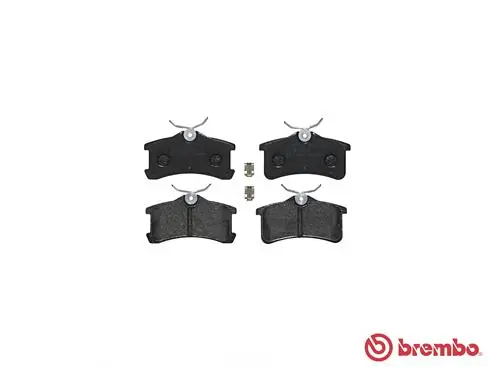 P83084 Brembo Колодки тормозные дисковые комплект