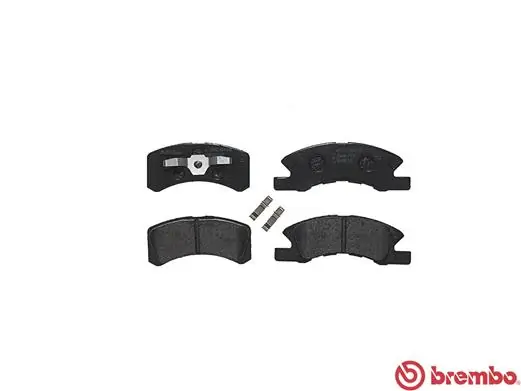 P16011 Brembo Колодки передние