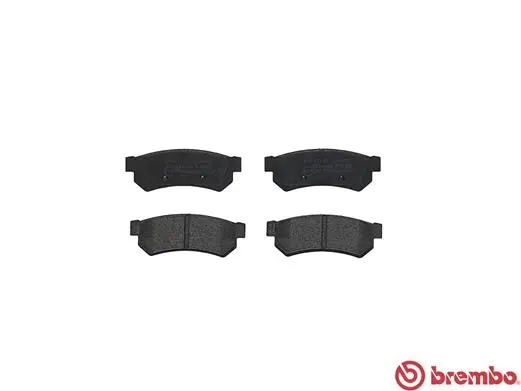 P10053 Brembo Колодки тормозные дисковые комплект
