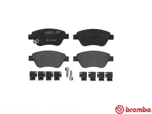 P59051 Brembo Колодки передние