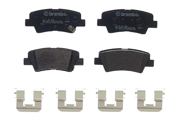 P30094 Brembo Колодки тормозные дисковые комплект
