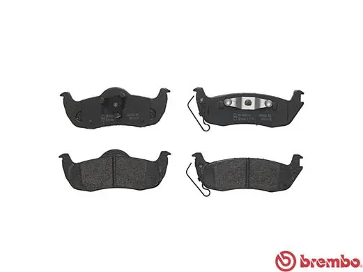 P37011 Brembo Колодки тормозные дисковые комплект