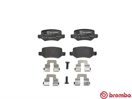 P50090 Brembo Колодки тормозные дисковые комплект