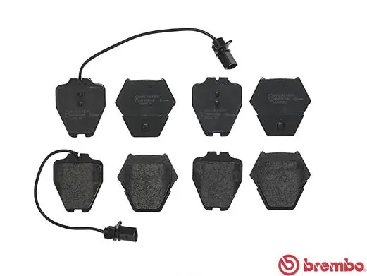 P85067 Brembo Колодки передние