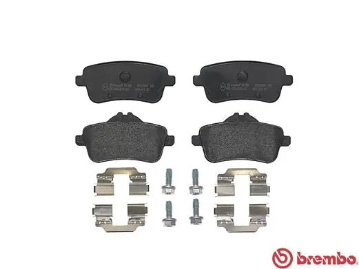 P50100 Brembo Колодки тормозные дисковые комплект