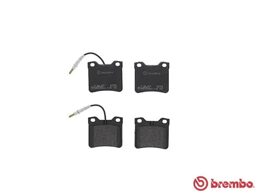 P50030 Brembo Колодки тормозные дисковые комплект