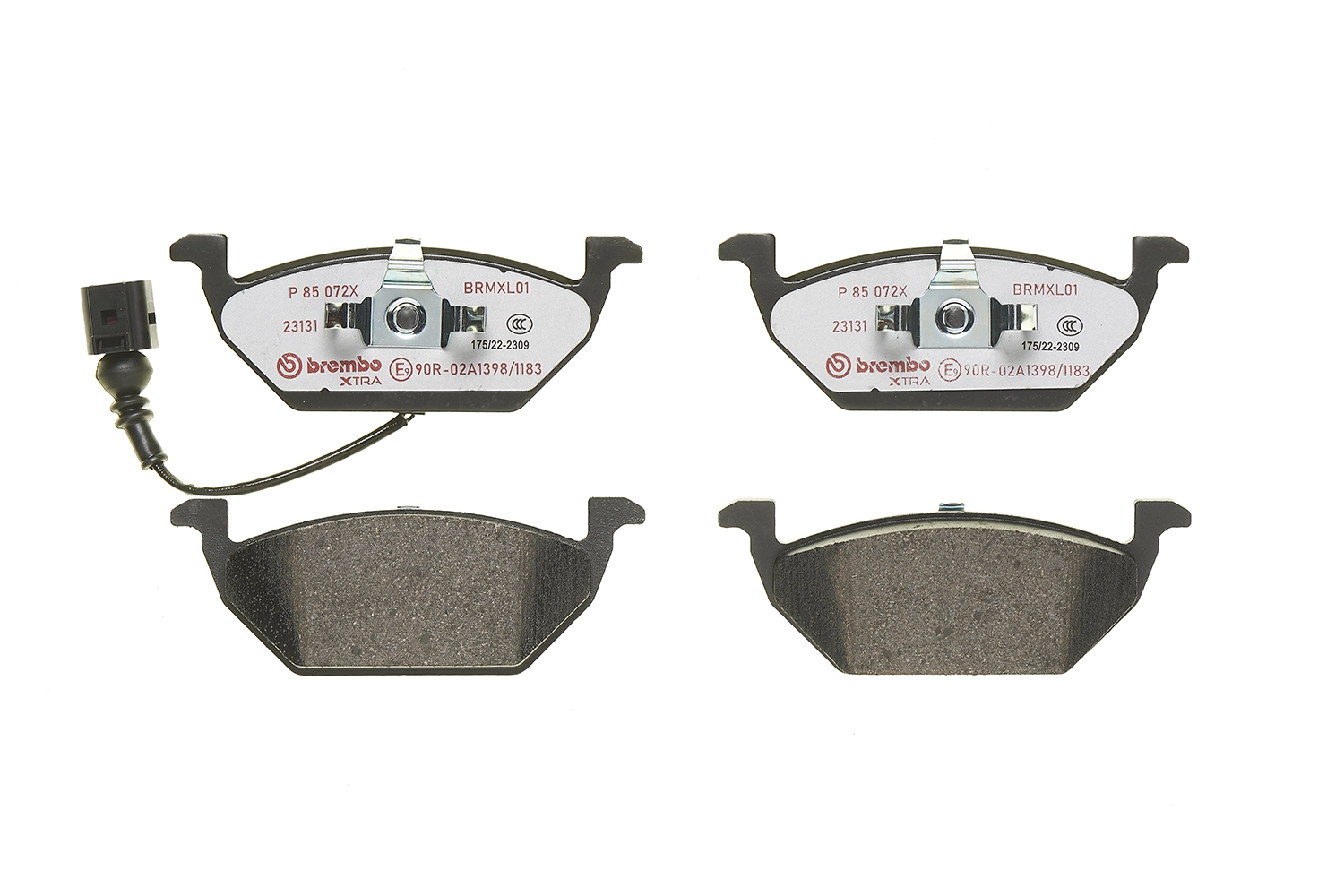 P85072X Brembo Колодки передние