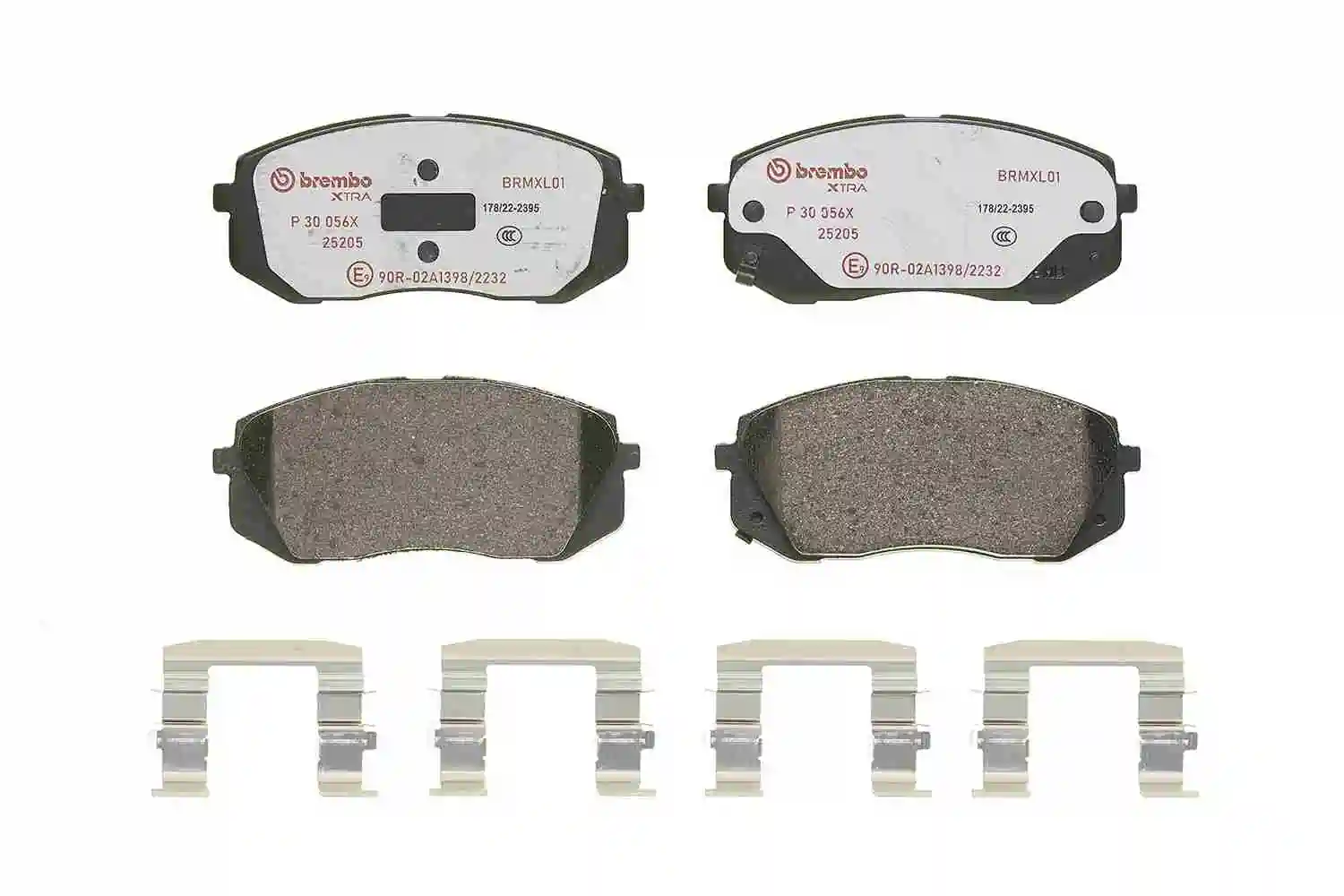 P30056X Brembo Колодки передние