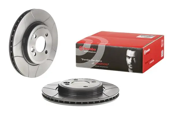 09865575 Brembo Диск тормозной передний