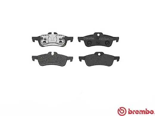 P06032 Brembo Колодки тормозные дисковые комплект