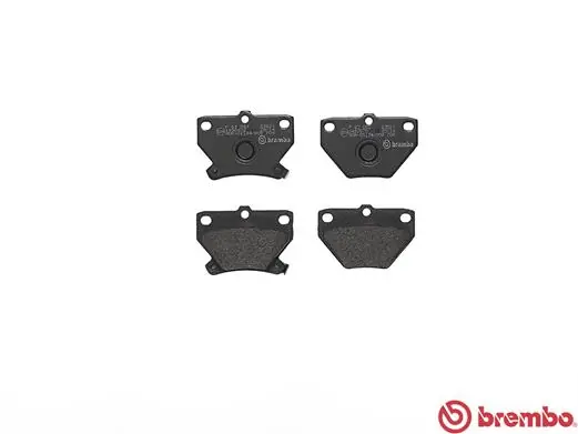 P83052 Brembo Колодки тормозные дисковые комплект