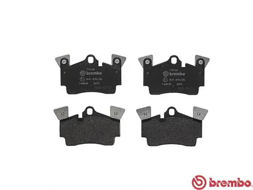P85088 Brembo Колодки тормозные дисковые комплект