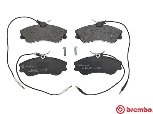 P61060 Brembo Колодки передние
