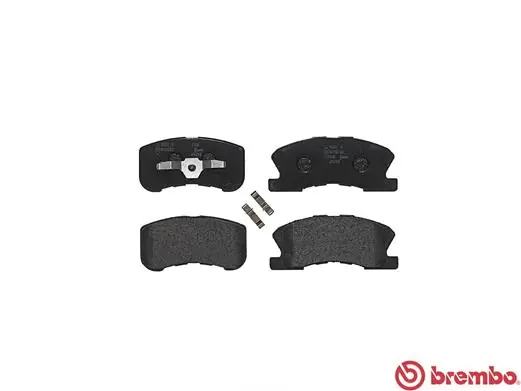 P16008 Brembo Колодки передние
