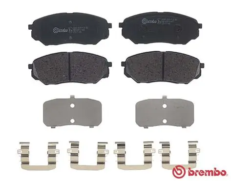 P30086 Brembo Колодки передние