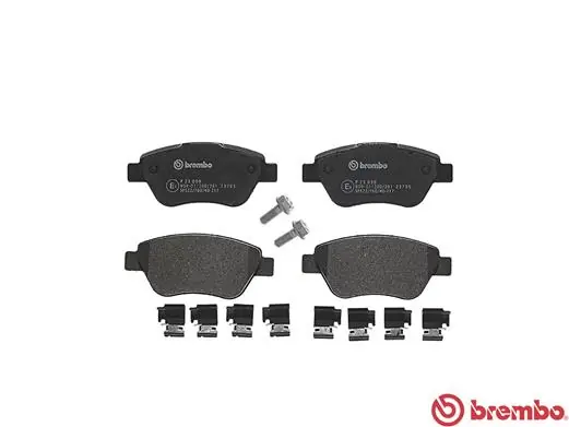 P23099 Brembo Колодки передние